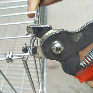 型钉专用绑笼钳 组装钳s2.0型卡扣鸡笼钳鸽子笼钳捆绑笼专用钳子