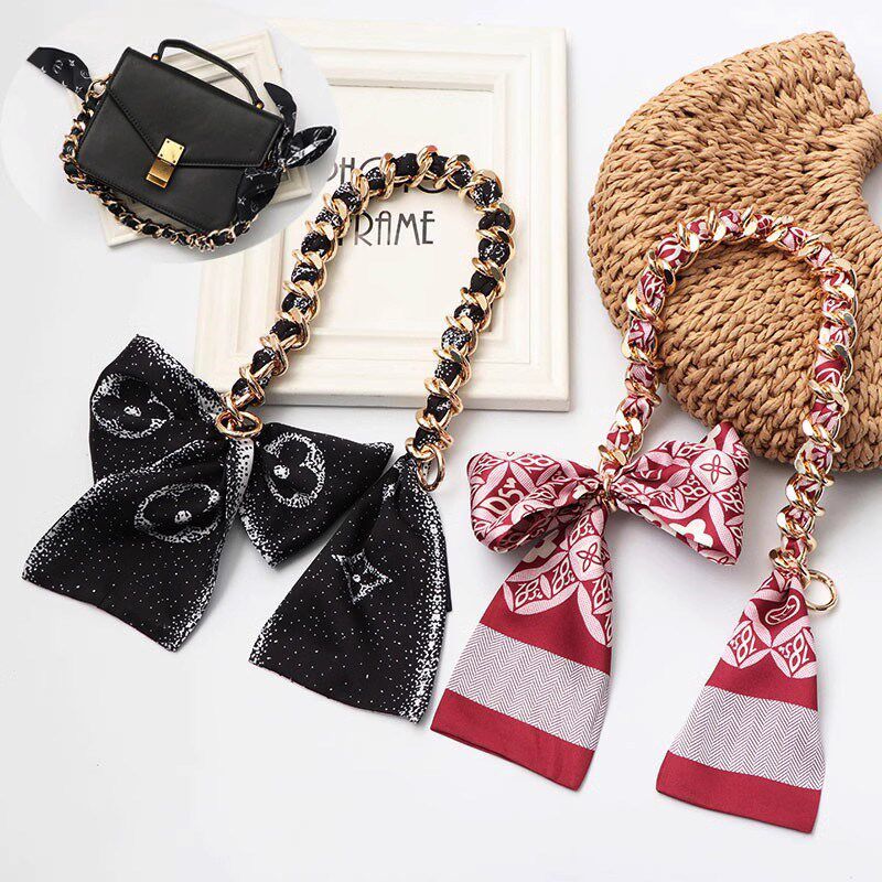 女式挎包带单买腋下包肩带链条配件丝巾包链高级感包包单肩带背带