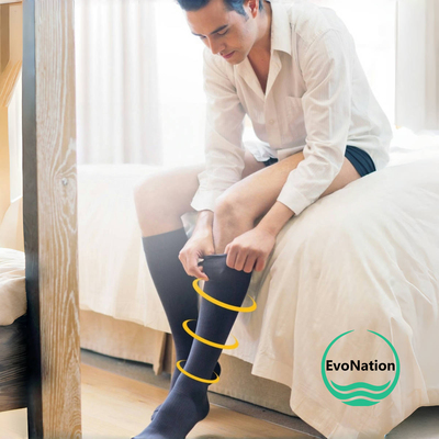 EvoNation US Flight Compression Socks Anti-Swelling MenWomen