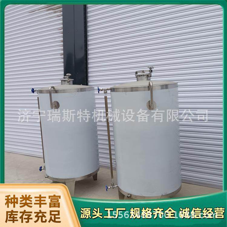 1000斤白酒红酒储蓄罐食品级玉米酒贮酒设备不锈钢储酒罐