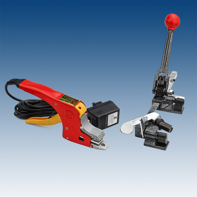 全国 收紧器+电熔打包机免扣打包钳热熔打包机手动手工捆扎机