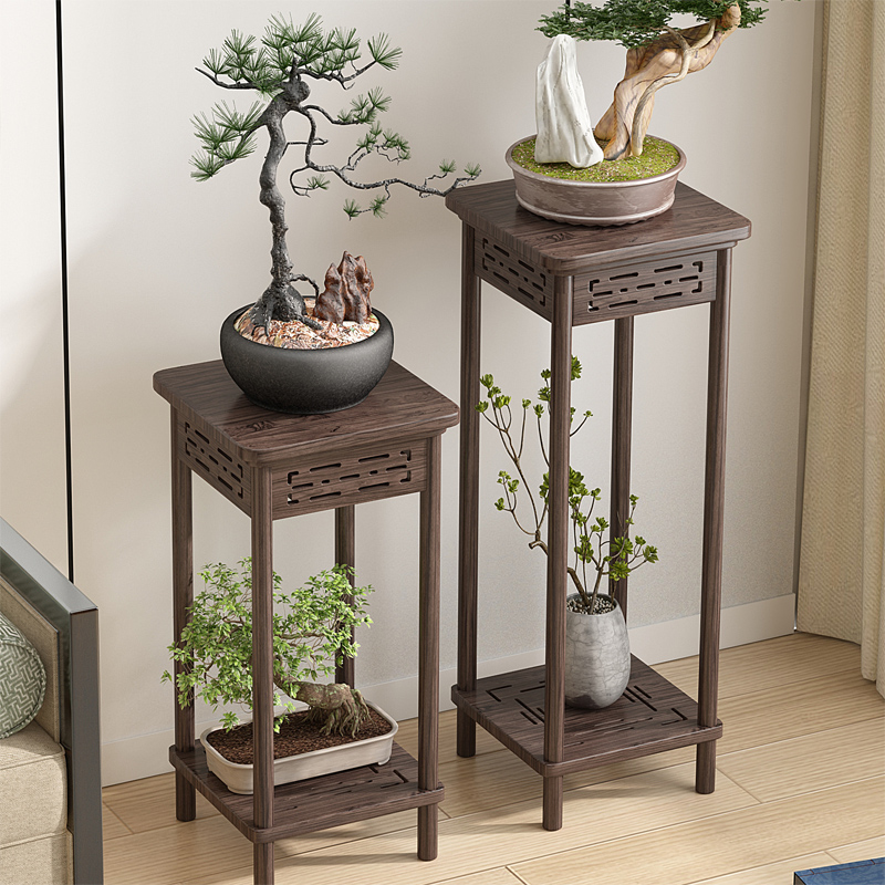 红木实木紫砂壶架子茶具架茶架小博古架鸡翅木多宝阁展示架底座架