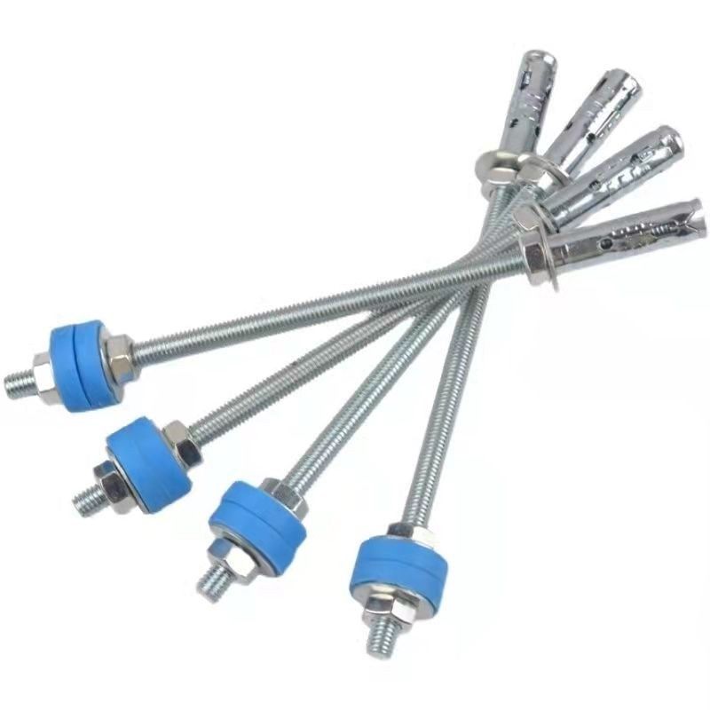 新风系统吊杆膨胀螺栓螺丝新风机分风箱吊顶安装轻音减吊杆丝杆