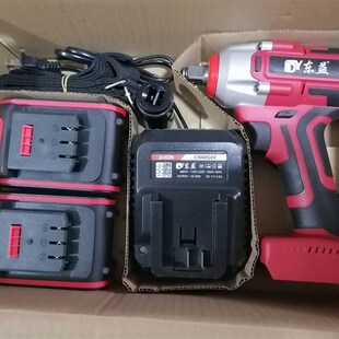 东益巨力无刷冲击电动扳手汽修脚手架子工木工筒风炮