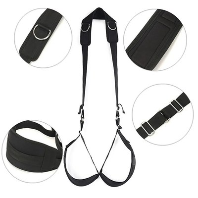 Couple Fun Women Leg Diuvider Sex Binding Strap Adult Flirti