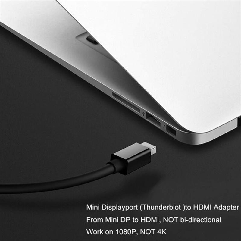 Mini DP To HDMI Adapter Cable fCor Apple Mac Macbook Pro Air