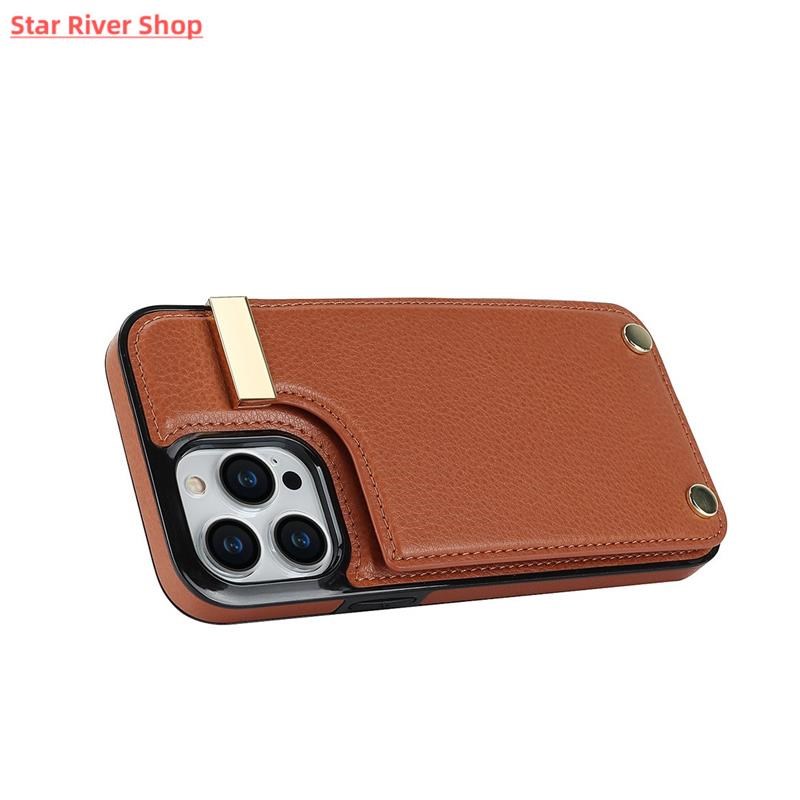 Luxury Walglet Phone Case for iPhone 15 14 13 11 Pro Max 8 P