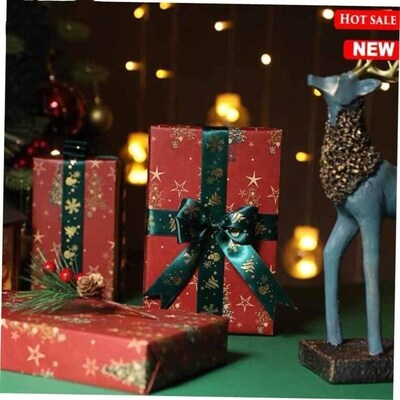 christcmas wrapping paper large gift packaging paper wrapper