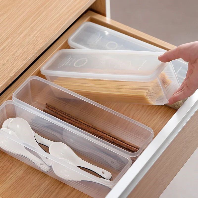 Kitchen Noodle lSpaghetti Container Household Cereal Preserv