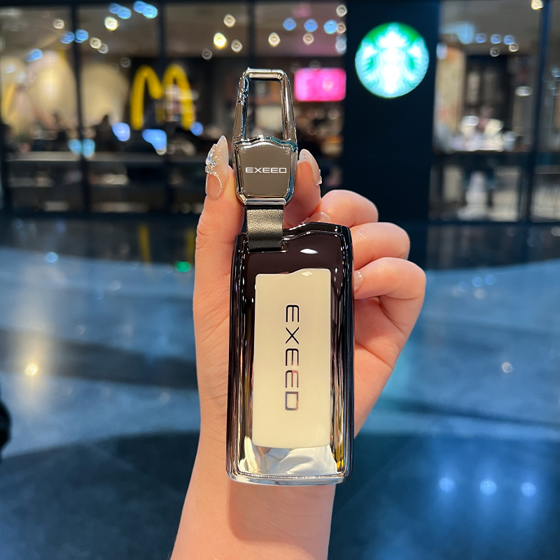 新奇瑞钥匙套5x瑞虎7七金属3x星途TX揽月lx凌云txl追风车包扣壳男