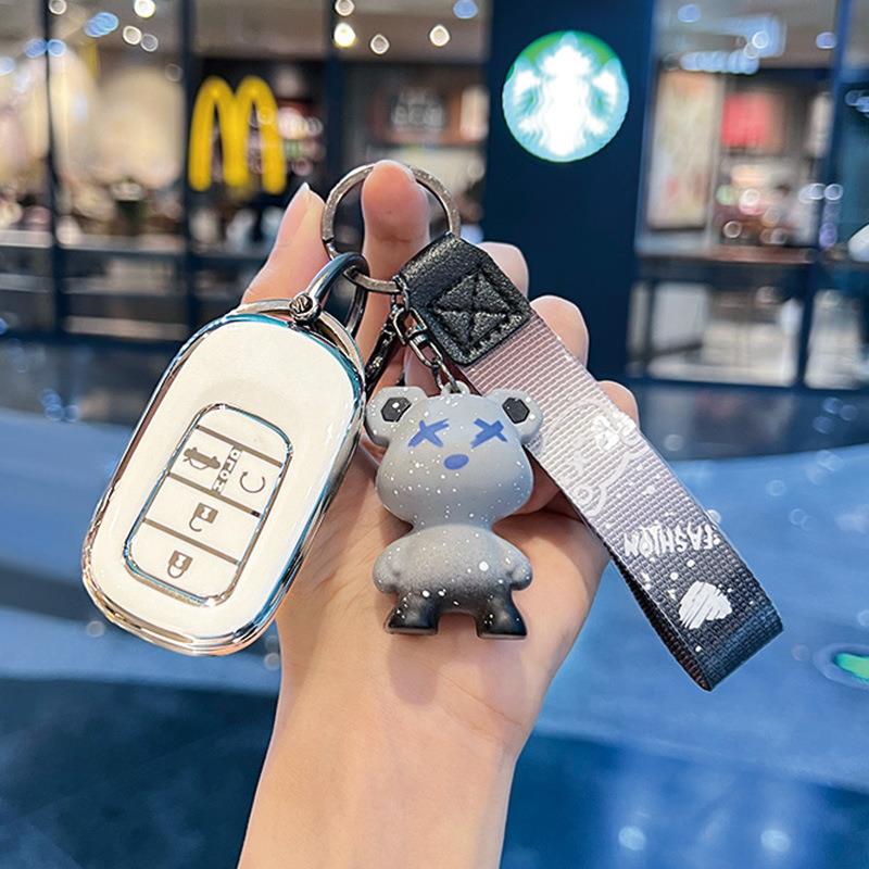 适用BT钥匙套雅阁十一代思域crv2024新款型格23款英仕派hrv壳包女