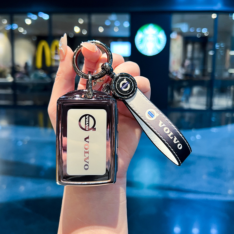 沃尔沃xc60钥匙套s90扣s60 xc90 xc40 v40汽车s60l高端男女通用壳