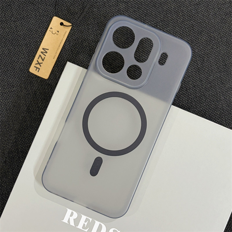 wzxf适用OPPOFindX9Pro手机壳新款黑色透明磨砂磁吸findx8s+精孔超薄软硅胶ultra全包fx9por防摔保护套男女