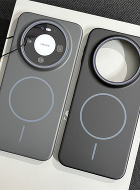 wzxf细圈磁吸充电适用华为Mate80手机壳mate70pro新款黑色ProMax磨砂高级感m60商务奢华max超薄por硬外壳mt50