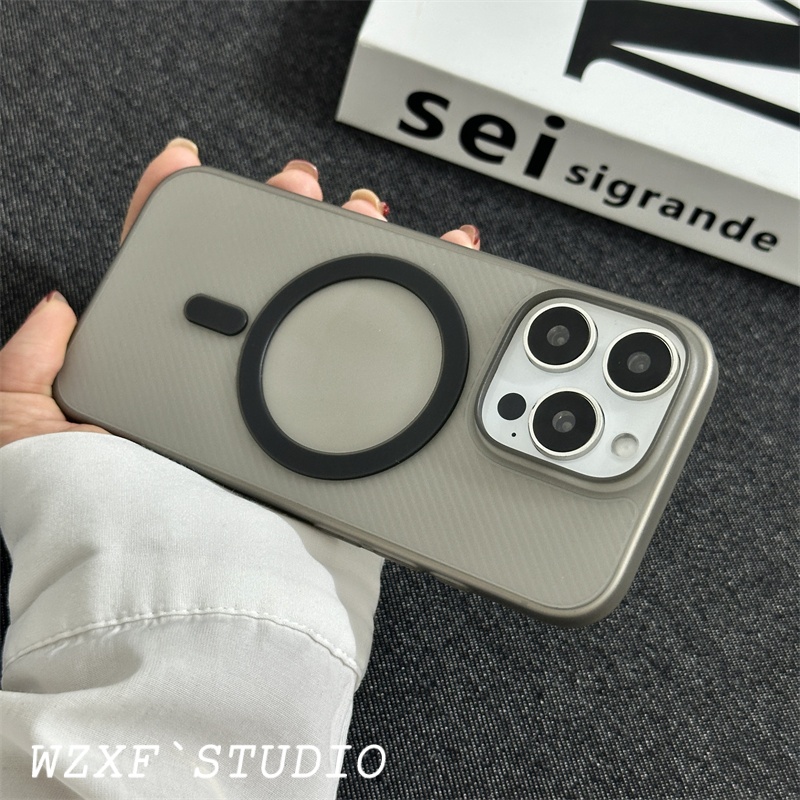 适用苹果16手机壳15plus超薄17透明大孔14promax磁吸充电iPhone13pro防摔磨砂硬壳por简约个性pm保护套ip女男