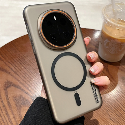 适用荣耀magic7pro手机壳夏天新品魔术8高级感半透明黑色6磨砂肤感300ultra冰雾磁吸充电保护套200大孔400por