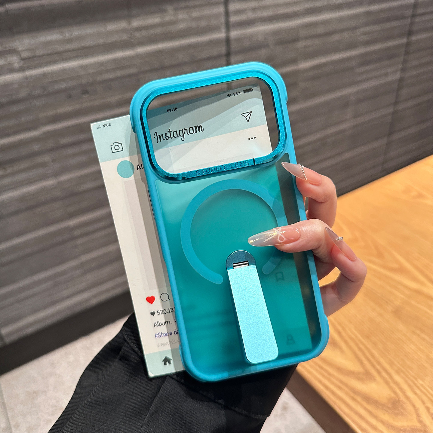 适用苹果17ProMax手机壳16pro金属镜头圈iPhone15支点支架14por透明磨砂肤感防摔13保护套12商务高级感男款女