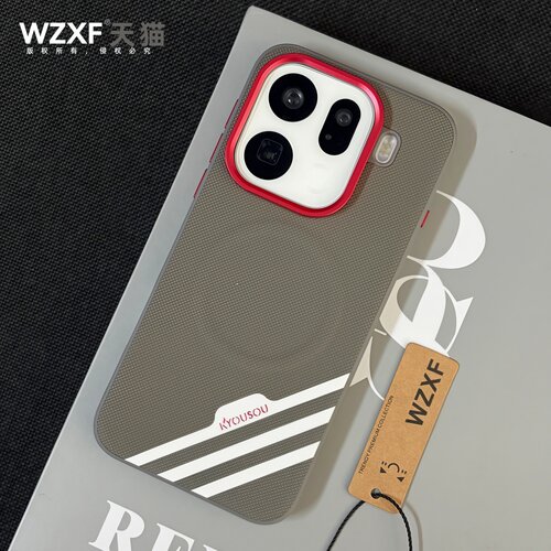 wzxf复古高级感皮纹适用oppoFindx9pro手机壳finx9spro新款磁吸x9ultra镜头大孔oppo保护套x8磨砂x9p防摔男款