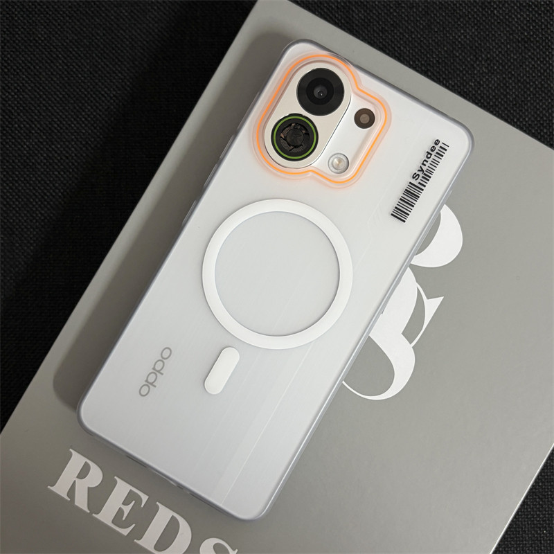 wzxf柔纱冰雾适用oppoK13turbo手机壳新款大孔白色k13turbopro磁吸硬壳oppo透明磨砂pro高级感保护套女男por