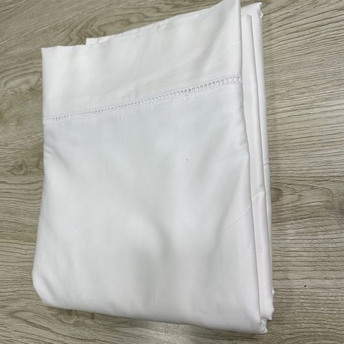 出口捡漏  长绒棉60支床单枕套花边款 全棉单人枕48X74CM