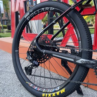 博拉德A39A35A32高强度骑行山地车轮组自行车轮毂铝合金快拆桶轴