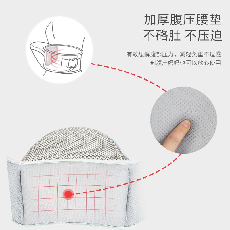 腰凳婴儿轻便四季宝宝多功能背带抱抱托抱娃神器背娃前抱式坐凳