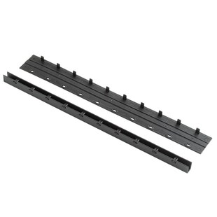 订夹条十孔活页塑料夹条文件压边条A410孔夹条装 a4装 全网爆款