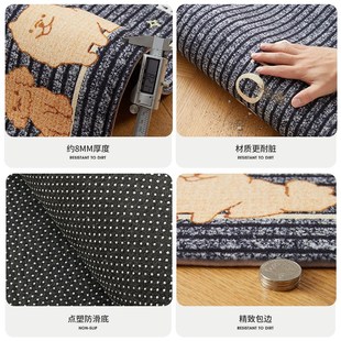 高端防滑耐脏玄关地毯进门口家用除尘室外脚垫 入户门地垫2025新款