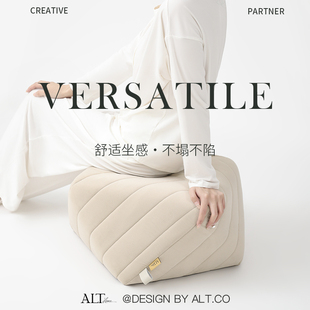 凳轻奢高级感北欧式 入户门换鞋 创意八角凳子家用沙发脚凳茶几坐墩