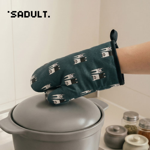 SADULT纯棉耐高温防烫手套