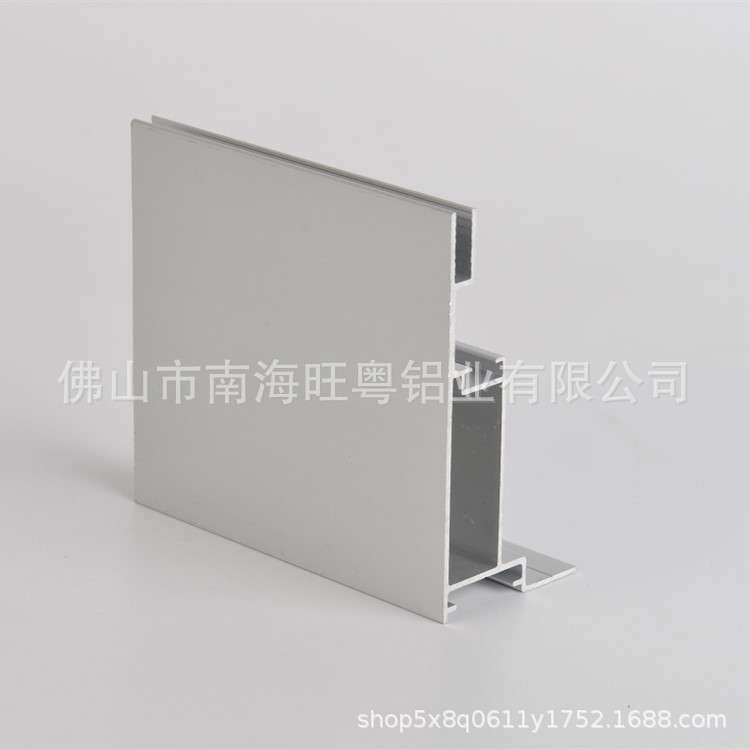 现货无边卡布灯箱铝型材 UV软膜龙骨拉布灯箱型材 铝合金广告牌