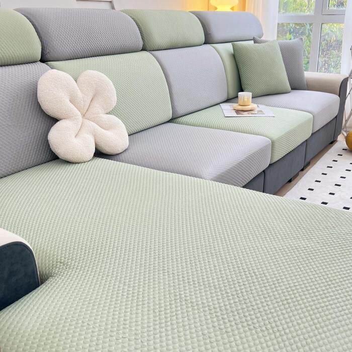 夏季凉感沙发套罩全包万能套2025新款通用型冰丝防滑夏天沙发垫笠