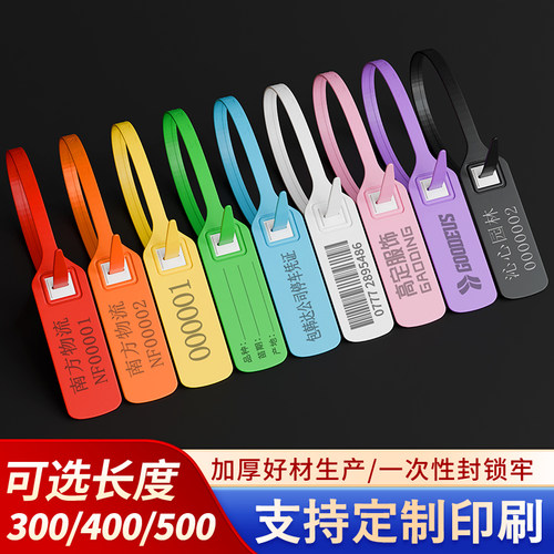 稀土矿煤矿铅封物流封签防盗扣30