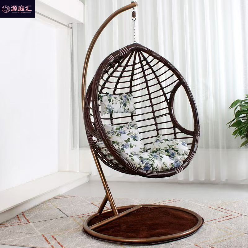 浪漫鸟巢吊篮阳台秋千摇摇椅室内B室外懒人椅简约现代网红爆款吊