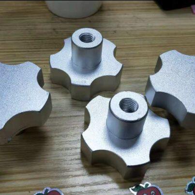 铝合金梅花把手铝合金五角把手铝合金快速钮紧把手铝合金快拆把手
