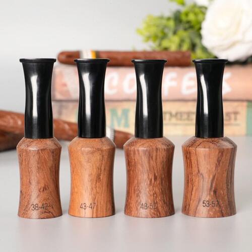 木香跨境爆款花梨木雪茄嘴38-57环cigar holder mouthpiece 厂家