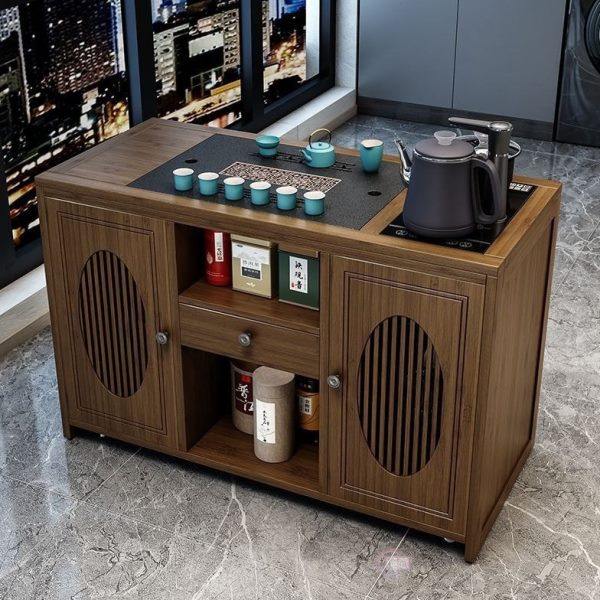 移动茶桌公室家用小茶台茶水柜功夫茶几烧水壶一体边柜茶具套装,商业/办公家具,茶台/茶桌,淘宝优惠券,粉丝福利购,淘宝优惠卷