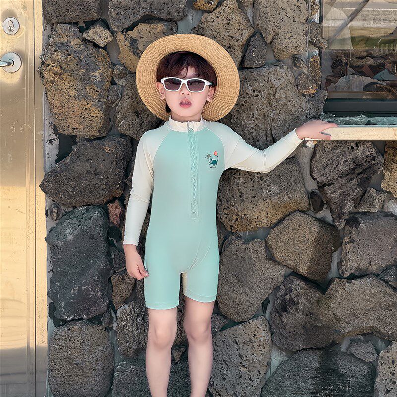 男童连身泳d衣长袖儿童新款恐龙游泳衣帅气男孩宝宝游乐场玩水泳,童装/婴儿装/亲子装,泳衣裤,淘宝优惠券,粉丝福利购,淘宝优惠卷