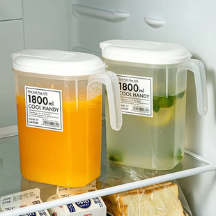 冰箱冷水壶壶家用凉水杯储水夏饮料桶冷泡凉水壶 大容量 日式