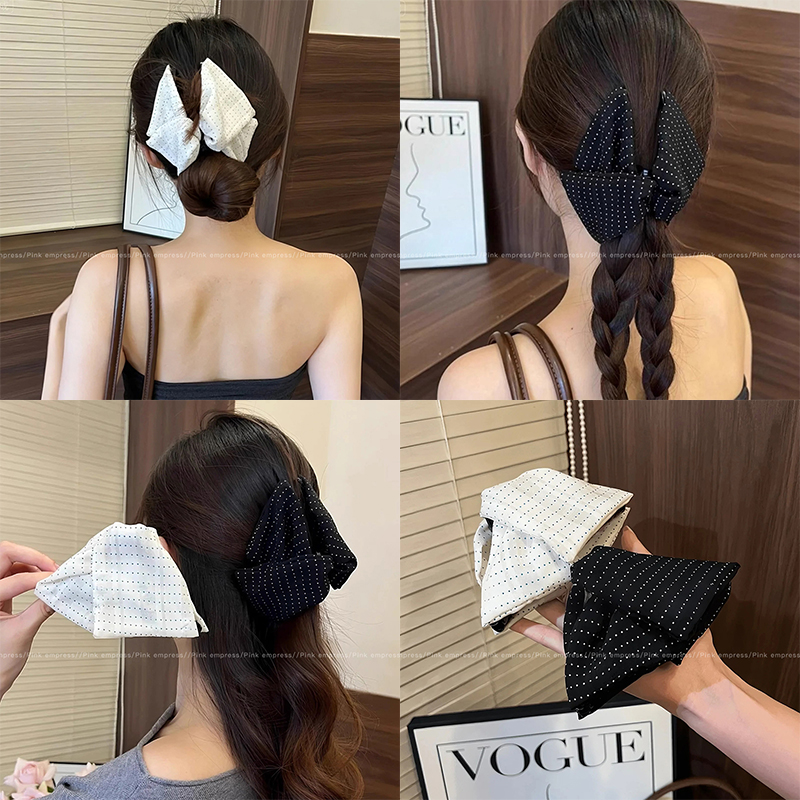 赫本风三角抓夹女2026新款高级感发夹后脑勺盘发鲨鱼夹子发卡发饰