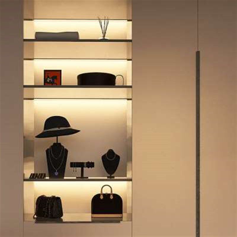 可圣照明 led玻璃柜灯条酒柜餐A边柜感应灯带嵌入式免焊接衣柜专