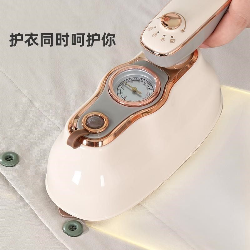 110V手持挂烫机美欧q澳出国专用小型可折叠便携式干湿两用熨烫机