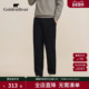 秋季 男士 新品 BEAR 新款 GOLDEN 金熊 柔丝绒薄绒直脚针织裤