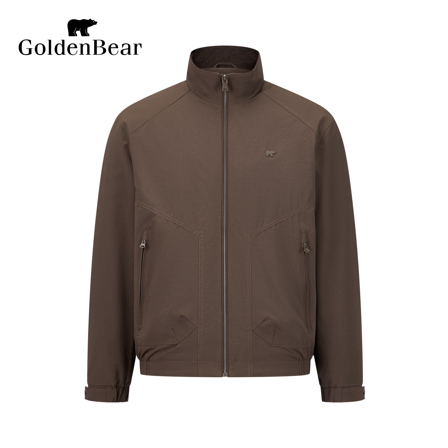 GOLDEN BEAR/金熊男装26冬季新品男式休闲立领短款保暖棉服