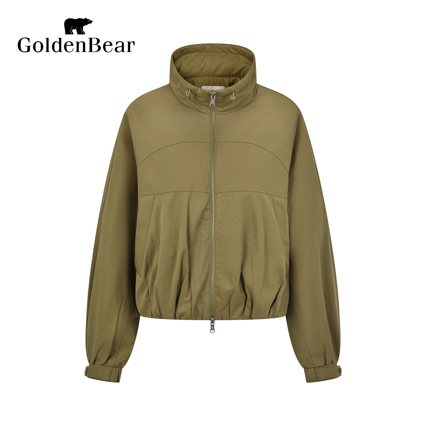 【90鹅绒】GOLDEN BEAR/金熊26秋季新品女士短款立领鹅绒羽绒服