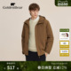 男装 GOLDEN 冬季 金熊 上衣复古简系连帽棉服 BEAR
