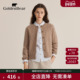 新款 女士老钱绞花羊毛针织开衫 BEAR 金熊 100%绵羊毛 GOLDEN