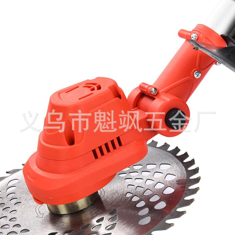 无刷手持电动割草机割灌机锂电除草机充电式打草机修剪机草坪机