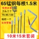疏通下水道钢钎接杆通条室外污水井手摇疏通器市政主管道疏通钎子