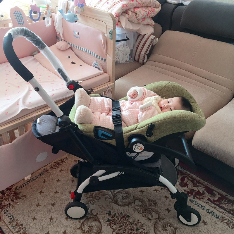 出院用新生婴儿车l载提篮 手提篮式安全座椅 宝宝便携式汽车用睡
